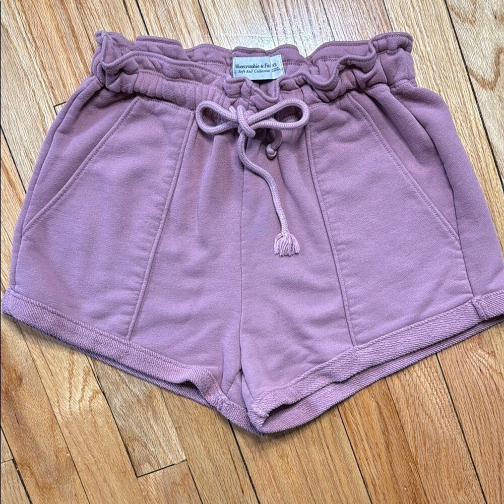 Abercrombie & Fitch Shorts Women's Cotton Shorts with Elastic Waistband Size XS